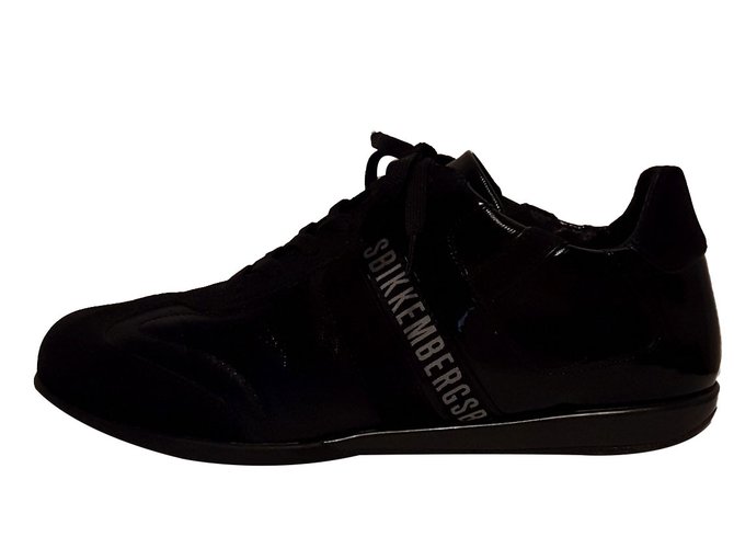 Dirk Bikkenbergs Sneakers Black Leather Deerskin  ref.87257