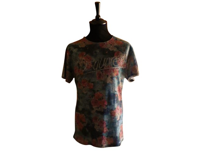 Dsquared2 tee-shirt Coton Multicolore  ref.87494