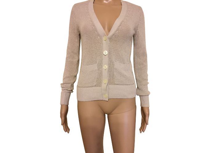 Banana Republic Strickpullover aus Baumwolle Braun XS