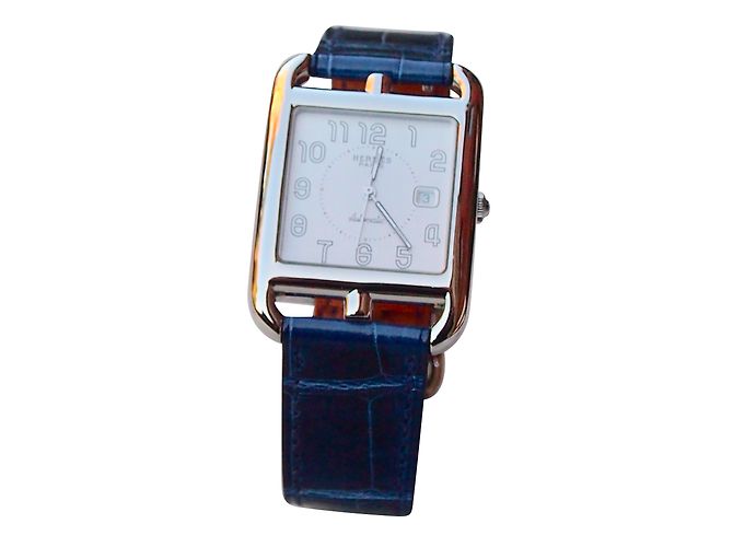 Hermès Cape cod automatic gm Navy blue