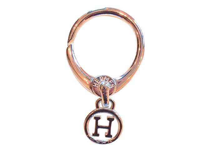 Hermès Porte clés Argent Argenté  ref.87545
