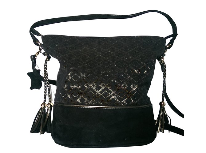 Autre Marque Handbags Black Leather  ref.87561