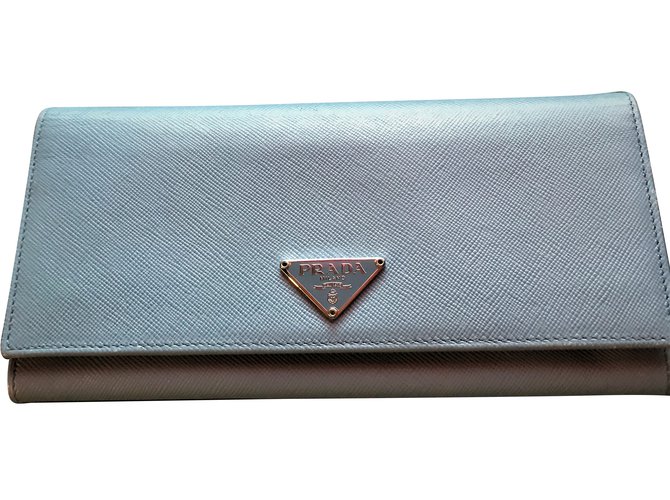 prada milano blue purse