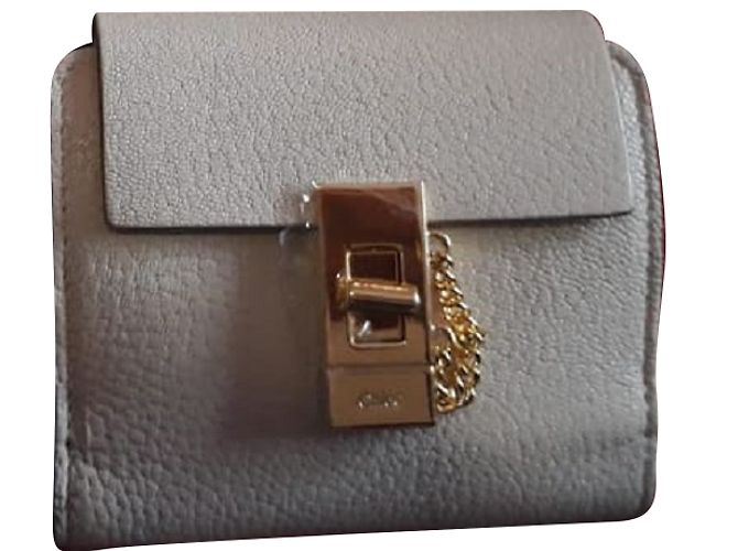 Chloé Drew Beige Cuero