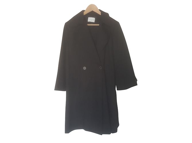 Sandro black trench