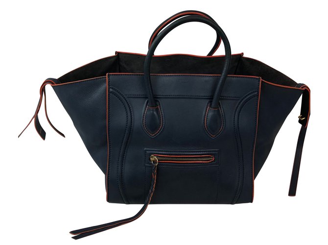 Celine nano navy blue best sale