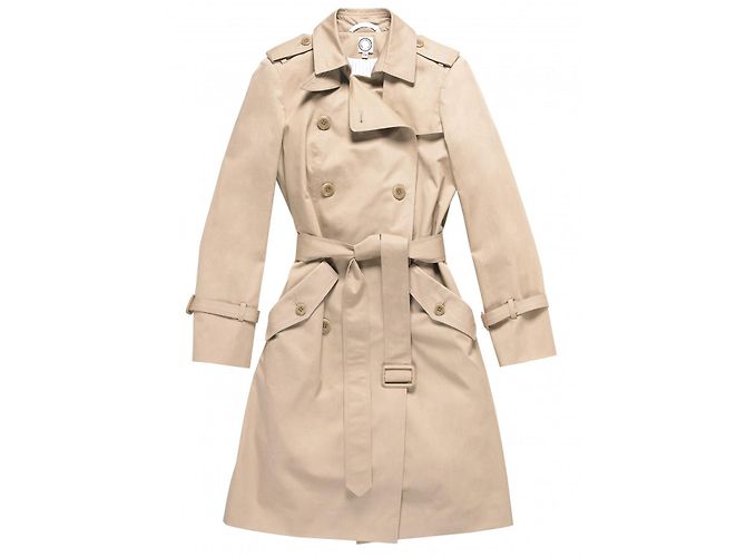 Inès de la Fressange Gabardina(Capa) Beige