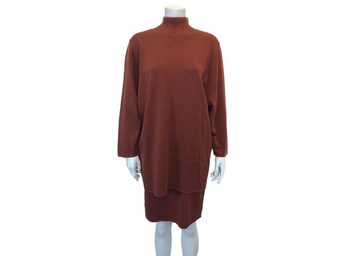 Autre Marque Christa Fiedler skirt suit Wool  ref.87696