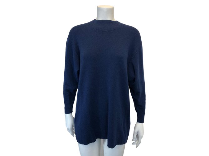 Autre Marque Christa Fiedler sweater Blue Wool  ref.87697