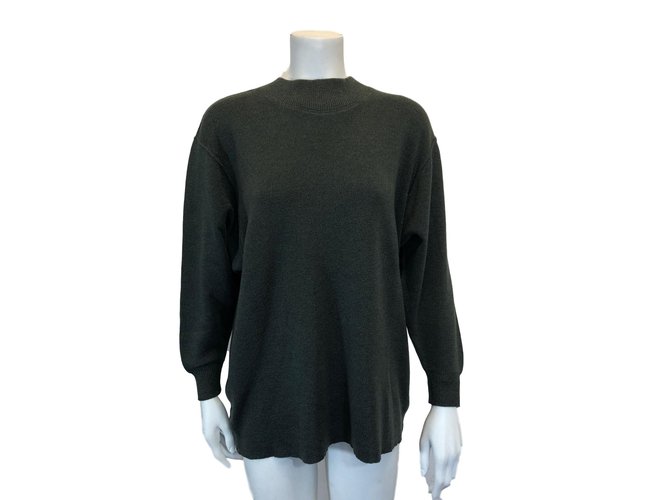 Autre Marque Christa Fiedler sweater Olive green Wool  ref.87698