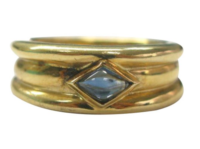Chaumet Ringe Blau Gold  ref.87756