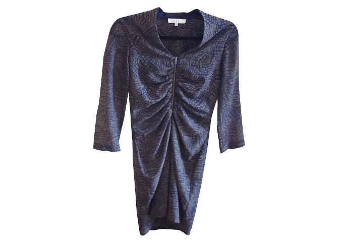 Iro Sonny Kleid Khaki Polyester Größe 1