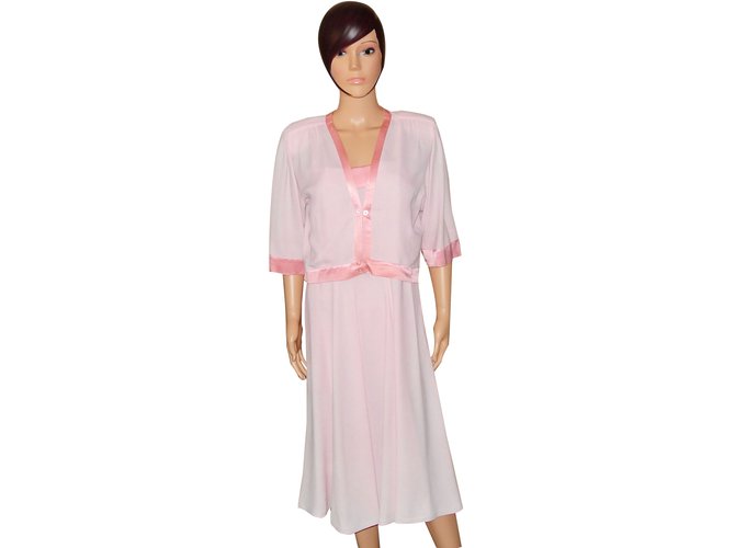 Balenciaga Dresses Pink Silk Satin  ref.87784