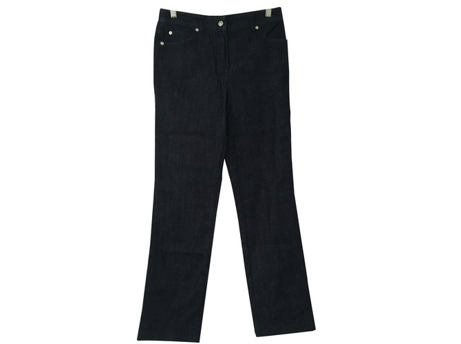 Calça jeans cintura alta ESCADA Azul claro Azul escuro John  ref.87814