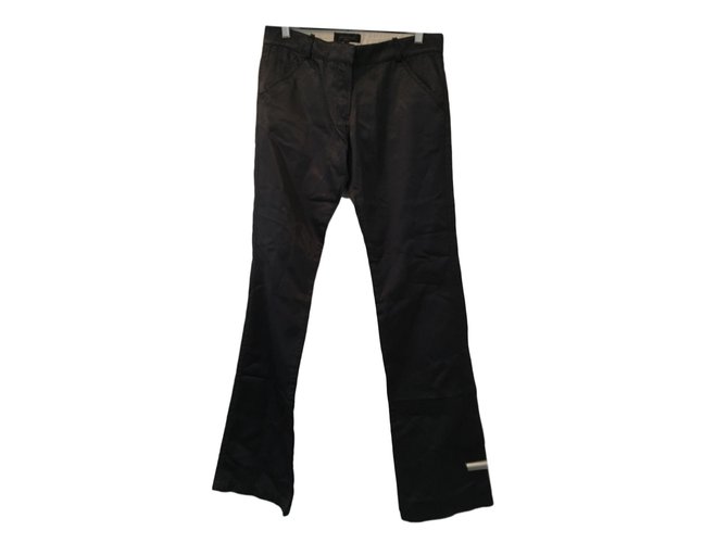 Zadig & Voltaire Pantaloni Blu navy Cotone  ref.87816