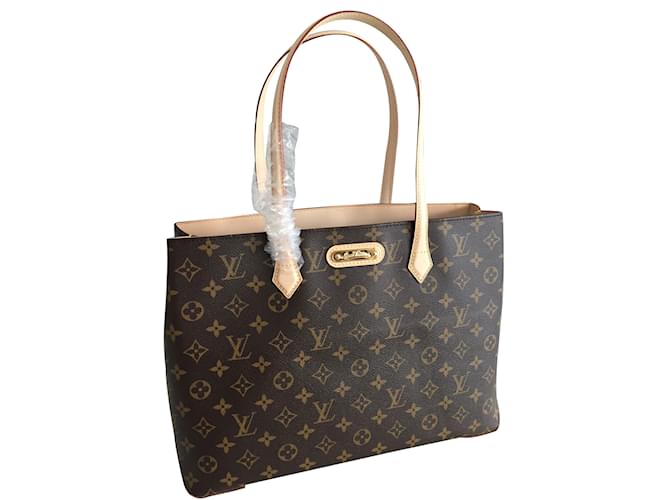 Louis Vuitton Wilshire Brown Leather  ref.87857