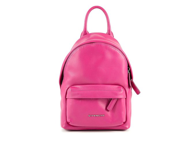 Givenchy Backpack Fuschia Leather  ref.87862