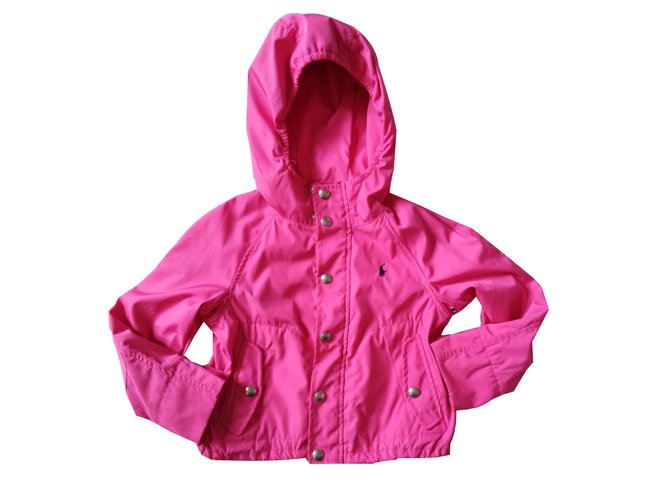 Polo Ralph Lauren Logo jacket Pink  ref.87888