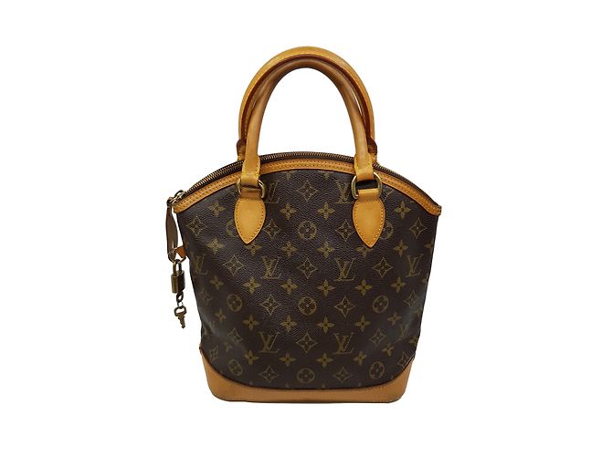 Louis Vuitton Bolso Lockit PM Monogram Marrón oscuro