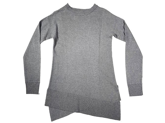 Catherine Malandrino Pullover Grau Wolle