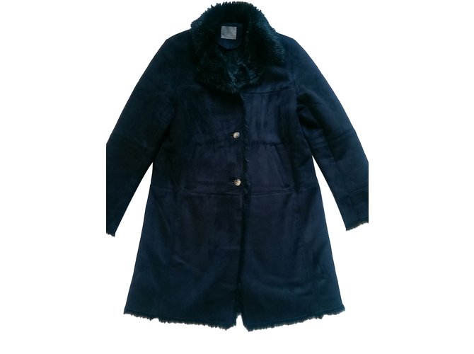 Weill Coats, Outerwear Black Polyester  ref.88029