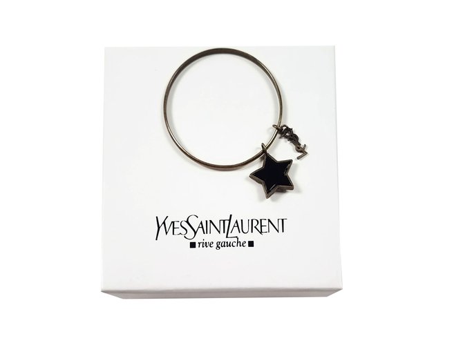 Yves Saint Laurent Bracelets Khaki Metal  ref.88051