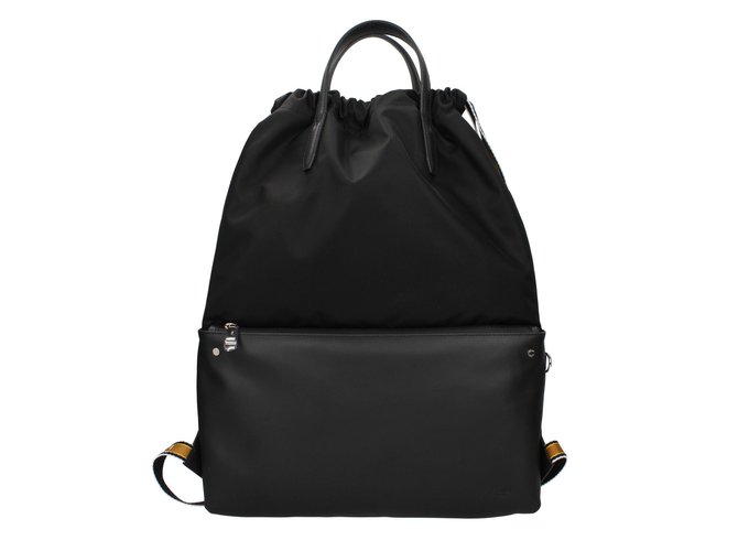 Fendi Backpack Black Nylon  ref.88064