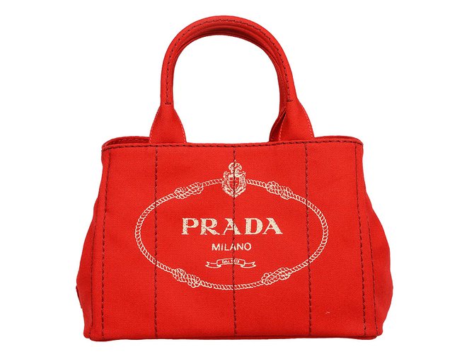 prada shoulder bag red
