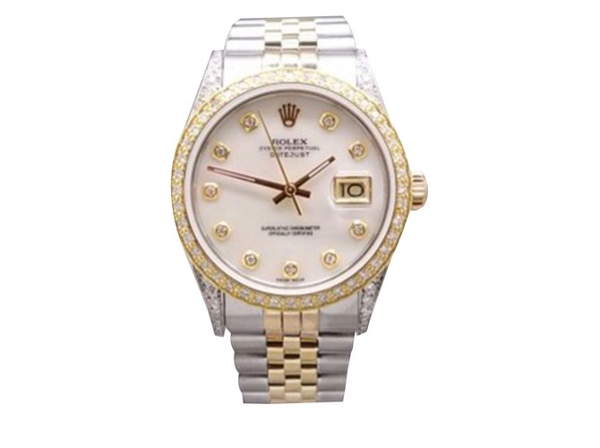 Rolex Oyster Perpetual Datejust Golden Yellow gold  ref.88173