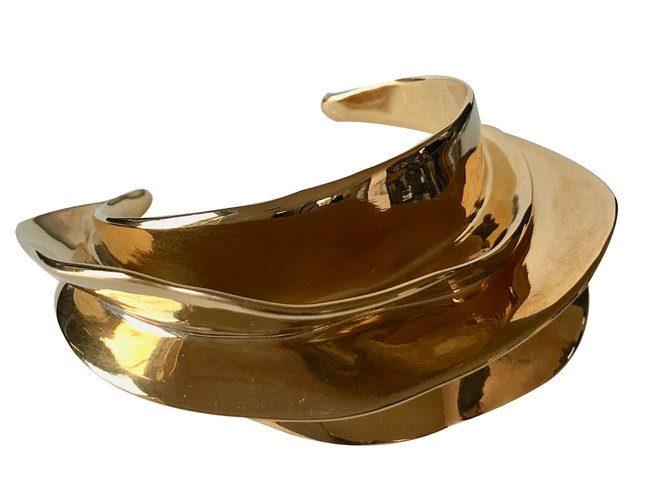 Céline Bracelets Golden Metal  ref.88190