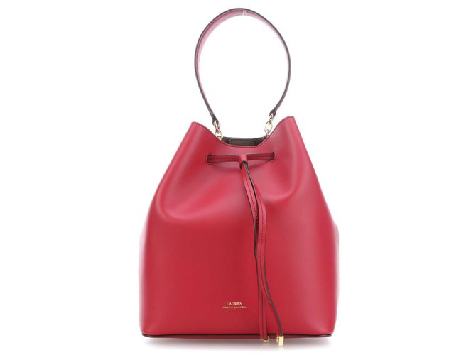 Ralph Lauren Collection Dryden Debby Hobo smooth cow leather red  ref.88426
