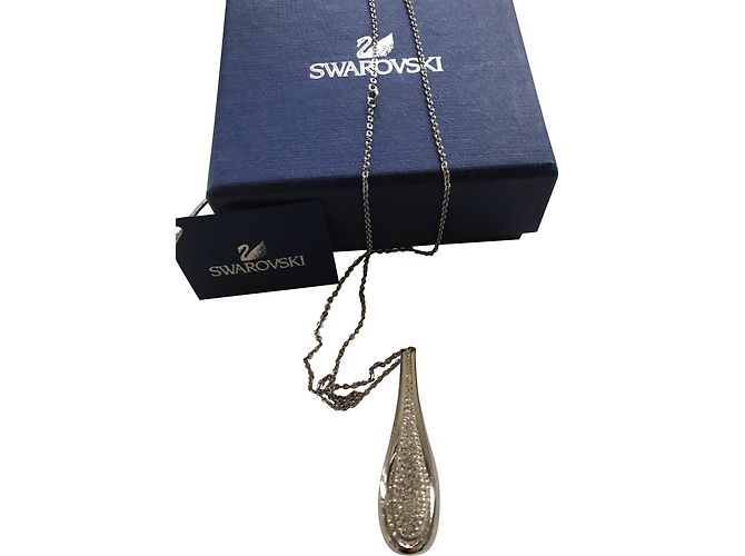 Swarovski Collar de plata Rodhié