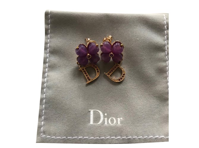 Dior BO for pierced ears Silvery  ref.88488