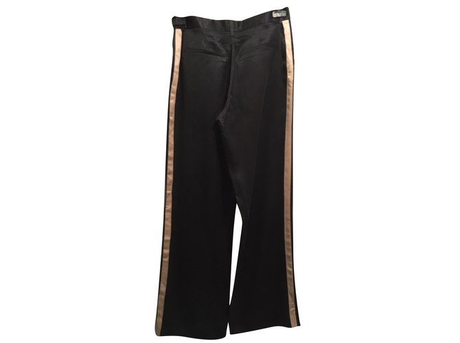 Joseph Silk trousers Pink Grey  ref.88553