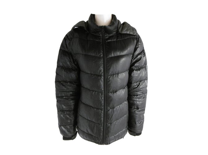 Autre Marque Puffer Coat Black Polyester  ref.88750