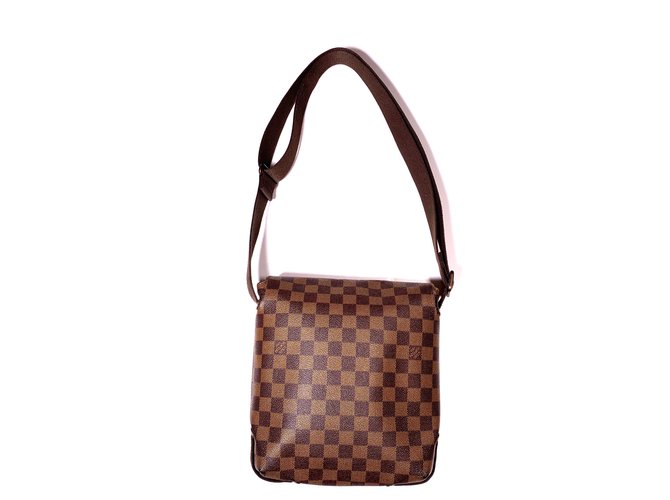 Louis Vuitton Brooklyn Brown Cloth  ref.88759