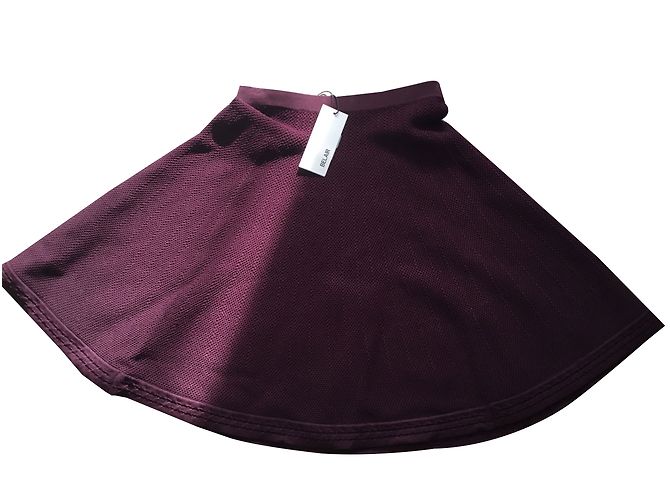 Gonna elastica Bel Air Prugna