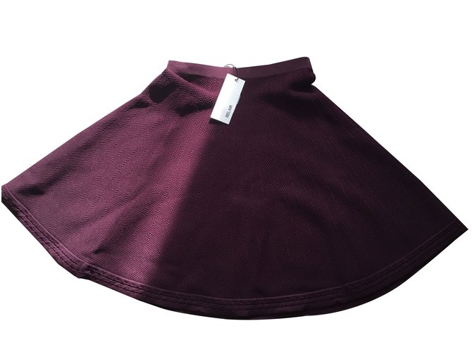 Bel Air Skirt Prune Viscose Polyamide  ref.88878