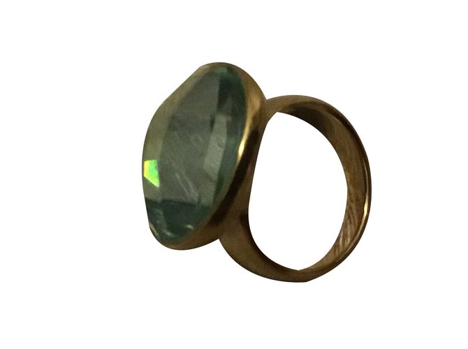 Calvin Klein anel continuidade verde tamanho 53 novo Aço  ref.88894