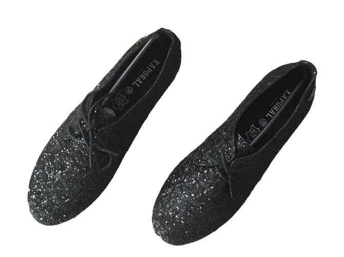 Autre Marque Sequin shoes Black  ref.88908