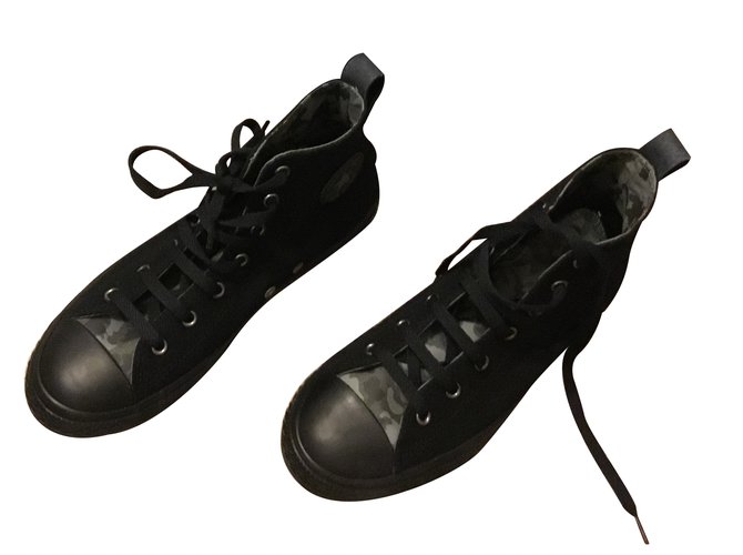 Zapatillas altas Converse Chuck Taylor negro talla 38 nuevas  ref.88917
