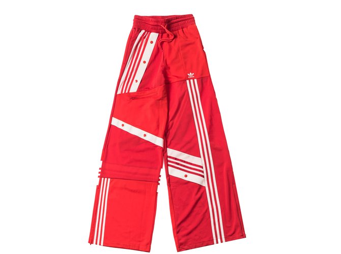 Pantalons Adidas Adidas x Danielle Cathari Autre Rouge ref.88931 