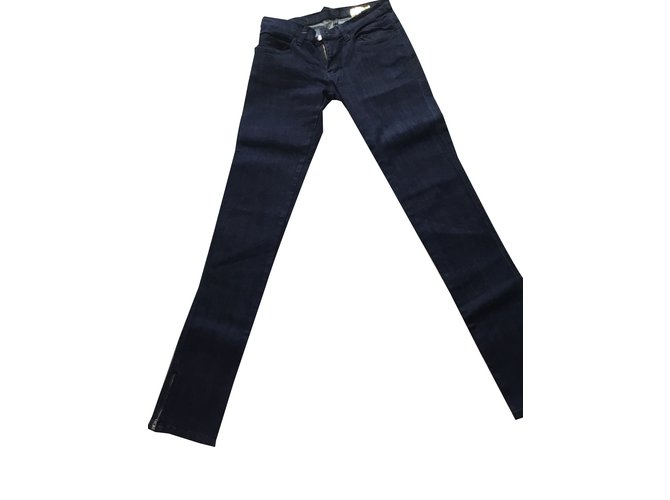 Autre Marque Jeans skinny Bleu  ref.88954
