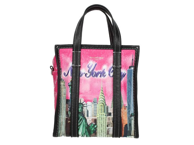 Balenciaga Handbag Pink Leather  ref.89058
