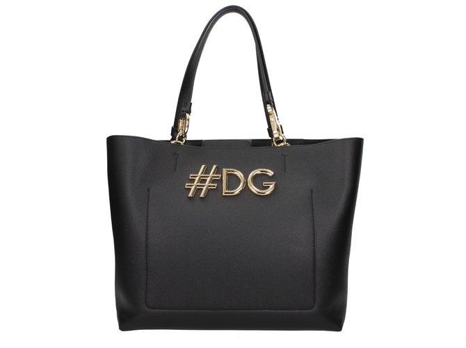 Dolce & Gabbana Dolce e Gabbana handbag new Nero Pelle  ref.89063