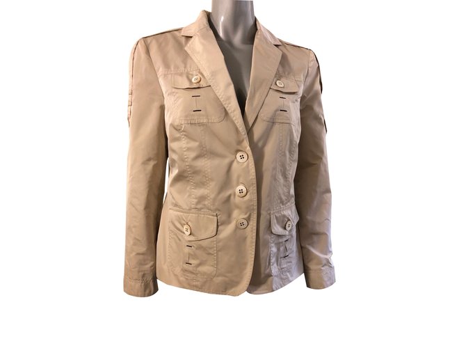 Autre Marque Jackets Eggshell Polyester  ref.89067