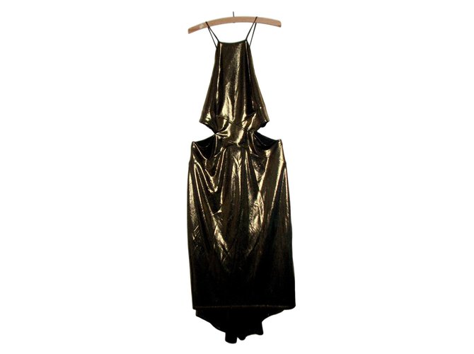 synthetic one piece dress