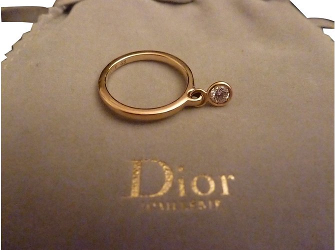 Dior argolas Ouro amarelo  ref.89095
