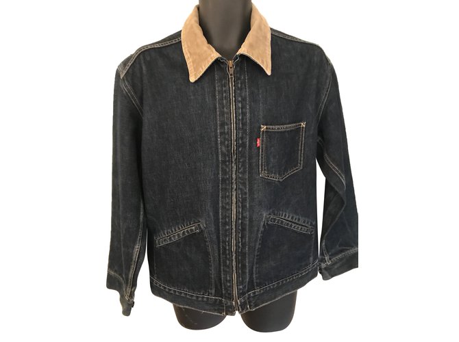 Levi's Denim Navy blue  ref.89320