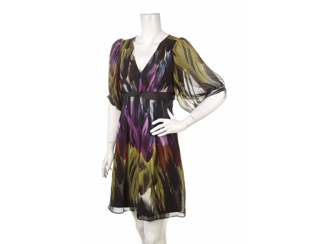 ted baker multi coloured dress